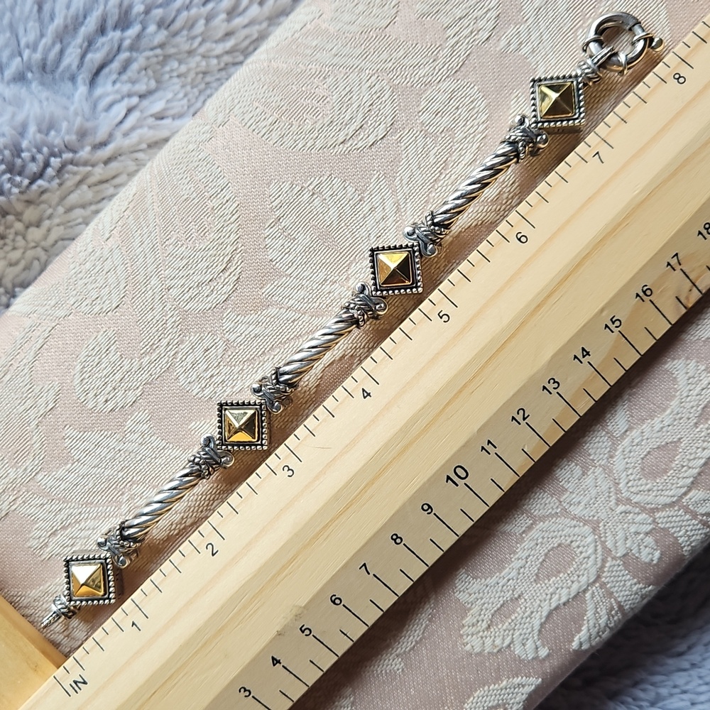 Vintage Menegatti |  Cable Bracelet - Picture 9 of 10